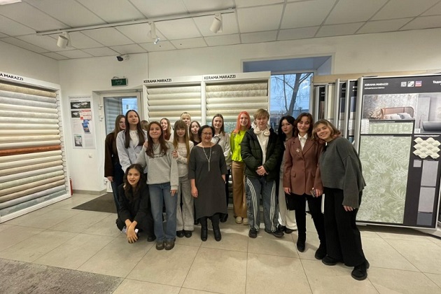 ВДОХНОВЛЯЮЩАЯ ВСТРЕЧА: СТУДЕНТЫ КУЗБАССКОГО КОЛЛЕДЖА ПОГРУЗИЛИСЬ В МИР ДИЗАЙНА С KERAMA MARAZZI