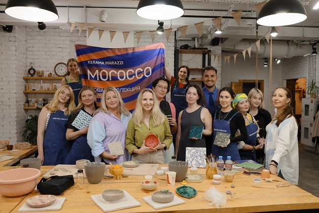 Марокканская сказка на творческой презентации в гончарной школе Новосибирска