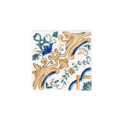 Вставка Капри майолика 9,8x9,8x0,7