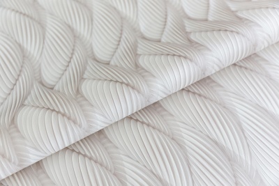 Обои виниловые Трессаж мотив, бежевый