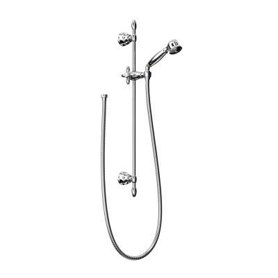 Душевая стойка MUSE без выхода для подачи воды, хром глянец