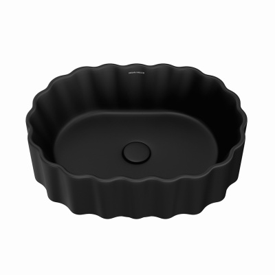 Раковина ARTBASIN Conchiglia накладная 50, черная матовая Раковина ARTBASIN Conchiglia накладная 50, черная матовая