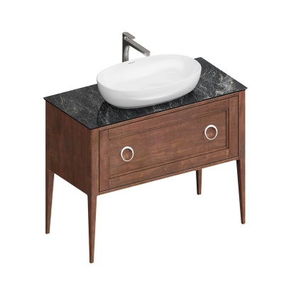 Тумба PLAZA Classic Neo напольная с ящиками 100, орех Тумба PLAZA Classic Neo напольная с ящиками 100, орех