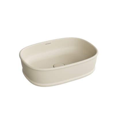 Раковина CIRCO накладная 50, песочная матовая