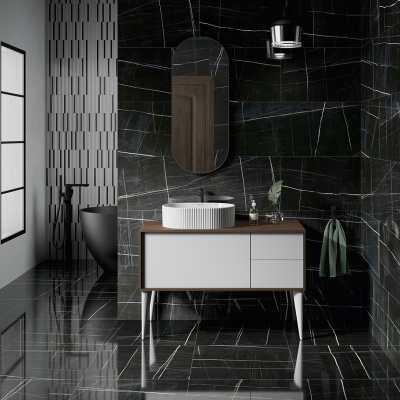 Раковина ARTBASIN Vento накладная 50, белая глянцевая
