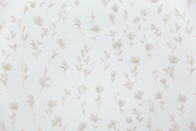 Обои виниловые на флизелиновой основе Уик-энд мотив, бежевый цветы