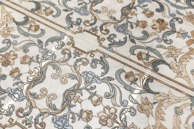 Декор Эвора глянцевый обрезной 30x89,5x1,1