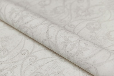 Обои виниловые на флизелиновой основе Дамаск мотив, бежево-серый