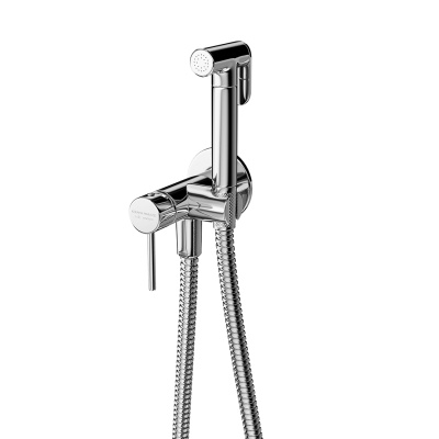 Смеситель с гигиеническим душем встроенного монтажа, хром Смеситель с гигиеническим душем встроенного монтажа, хром