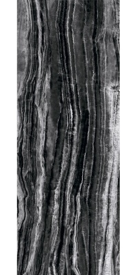 Surface Laboratory/Гемма черно-белый лаппатированный обрезной 119,5x320x0,6