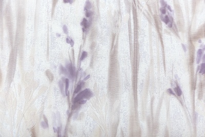 Обои виниловые на флизелиновой основе Отражение мотив, серый сиреневый Обои виниловые на флизелиновой основе Отражение мотив, серый сиреневый