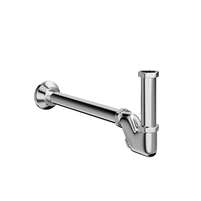 Сифон для раковины с декоративной накладкой, хром Сифон для раковины с декоративной накладкой, хром