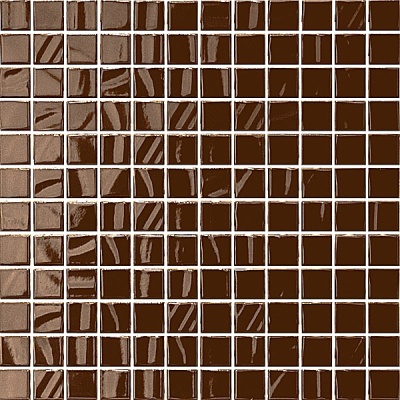 Темари коричневый темный глянцевый 29,8x29,8x0,35