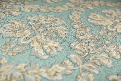 Обои виниловые Палаццо мотив, зеленый Обои виниловые Палаццо мотив, зеленый