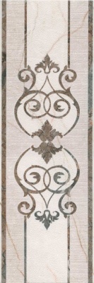 Декор Театро глянцевый обрезной 25x75x0,9