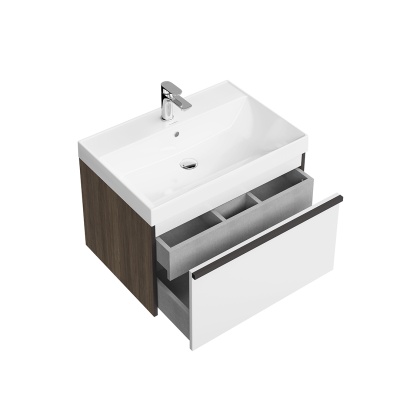 Тумба MODULA подвесная 70 с ящиком 1+1, арабика Тумба MODULA подвесная 70 с ящиком 1+1, арабика