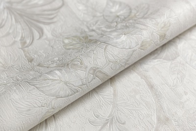 Обои виниловые Оранжерея мотив, белый