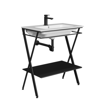 Металлическая структура PIANO Next напольная 75, черная матовая Металлическая структура PIANO Next напольная 75, черная матовая