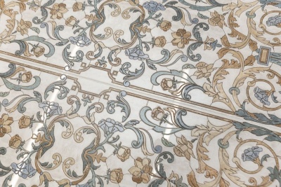 Декор Эвора глянцевый обрезной 30x89,5x1,1