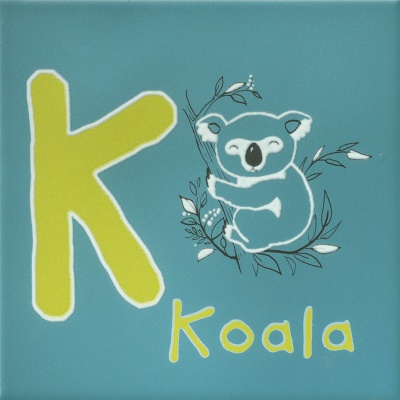 Декор Зоопарк «K» матовый 20x20x0,69 Декор Зоопарк «K» матовый 20x20x0,69