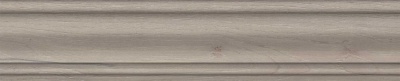 Плинтус Тровазо серый матовый 39,8x8x1,55