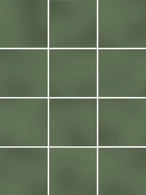 Бахия зелёный глянцевый 29,8х39,8x0,7 из 12 частей 9,8x9,8