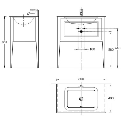 Тумба PLAZA Classic Neo напольная с ящиком 80, капучино матовая Тумба PLAZA Classic Neo напольная с ящиком 80, капучино матовая