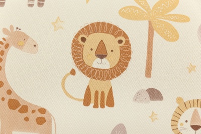 Обои виниловые на флизелиновой основе Уик-энд мотив, жёлтый сафари