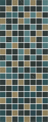 Декор Алькала микс мозаичный глянцевый 20x50x0,8 Декор Алькала микс мозаичный глянцевый 20x50x0,8