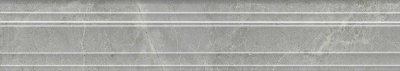 Бордюр Риальто дымчатый глянцевый обрезной 40x7,3x2,7 Бордюр Риальто дымчатый глянцевый обрезной 40x7,3x2,7
