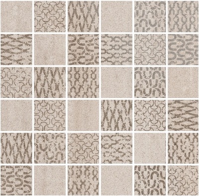 Декор Про Дабл бежевый мозаичный 30x30x1,1