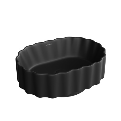 Раковина ARTBASIN Conchiglia накладная 50, черная матовая Раковина ARTBASIN Conchiglia накладная 50, черная матовая