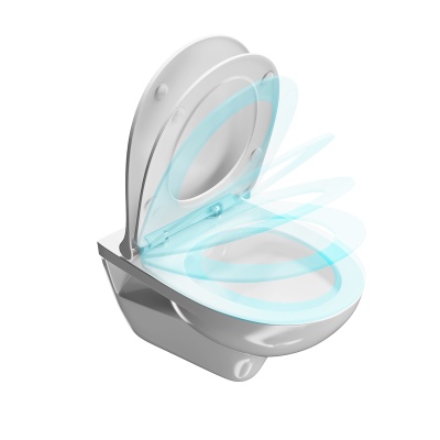 Сиденье XPRO slim c микролифтом, белый