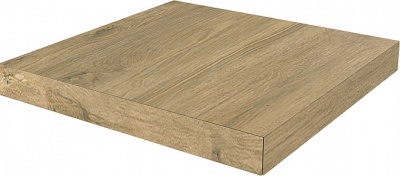 Ступень угловая клееная левая Сальветти капучино 33x33x0,9