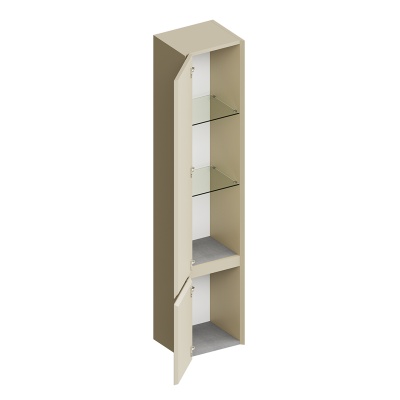 Пенал CUBO подвесной левый 165, лимо матовый Пенал CUBO подвесной левый 165, лимо матовый