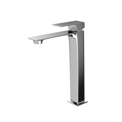 Смеситель FIORETTO для раковины высокий без донного клапана, хром