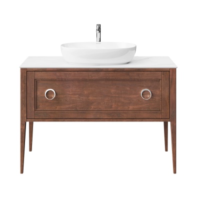 Тумба PLAZA Classic Neo напольная с ящиками 120, орех Тумба PLAZA Classic Neo напольная с ящиками 120, орех