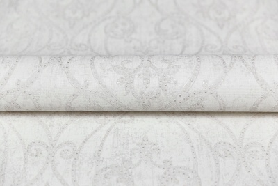 Обои виниловые на флизелиновой основе Дамаск мотив, белый Обои виниловые на флизелиновой основе Дамаск мотив, белый