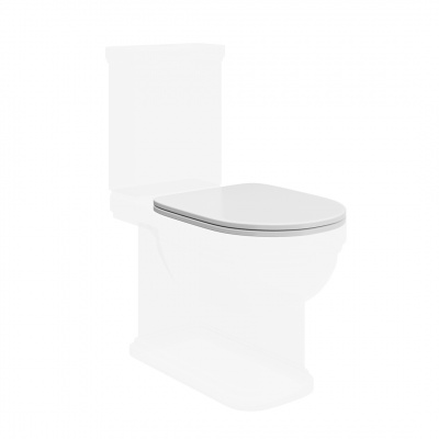 Комплект с напольным унитазом Pompei и белым сиденьем Pompei Комплект с напольным унитазом Pompei и белым сиденьем Pompei