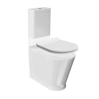 Комплект с напольным унитазом Plaza Modern и универсальным сиденьем с микролифтом Комплект с напольным унитазом Plaza Modern и универсальным сиденьем с микролифтом